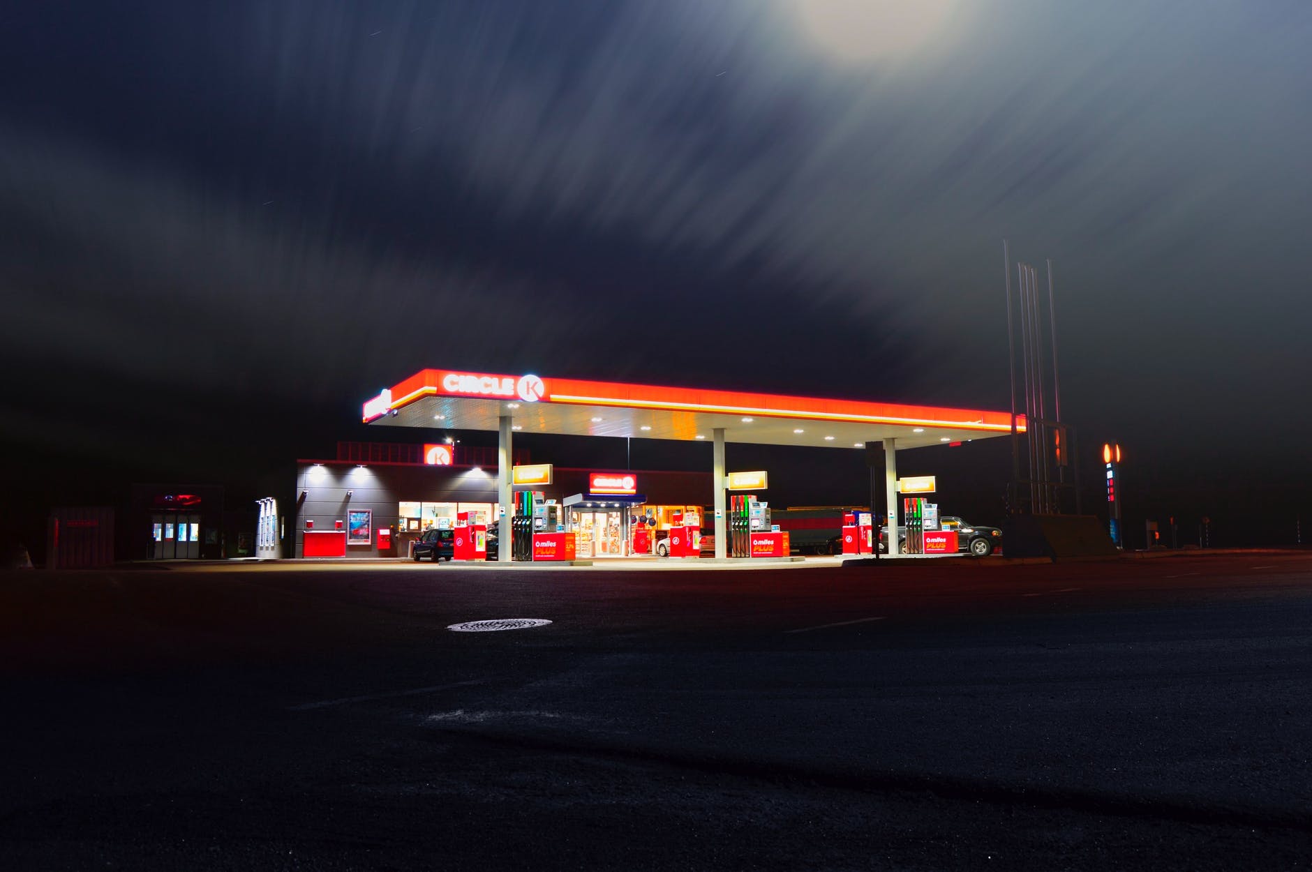 gasoline station