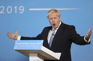 Britain's Conservative Party leadership hustings in Belfast